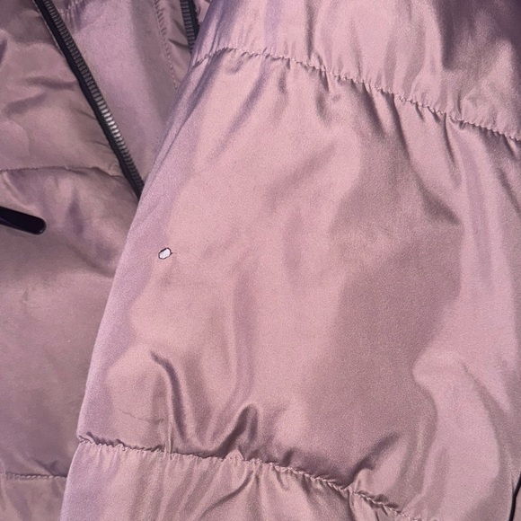 Zara Water Repellent Hooded Jacket Mauve - Picture 5 of 13